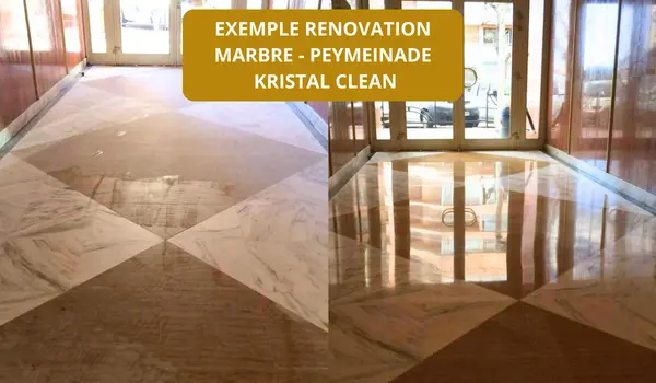 renovation marbre hall d immeuble peymeinade